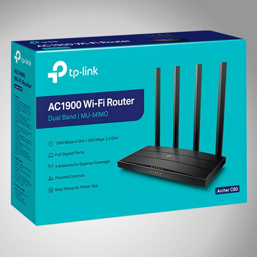 TP Link Archer C80 Router AC1900 WiFi de Doble Banda