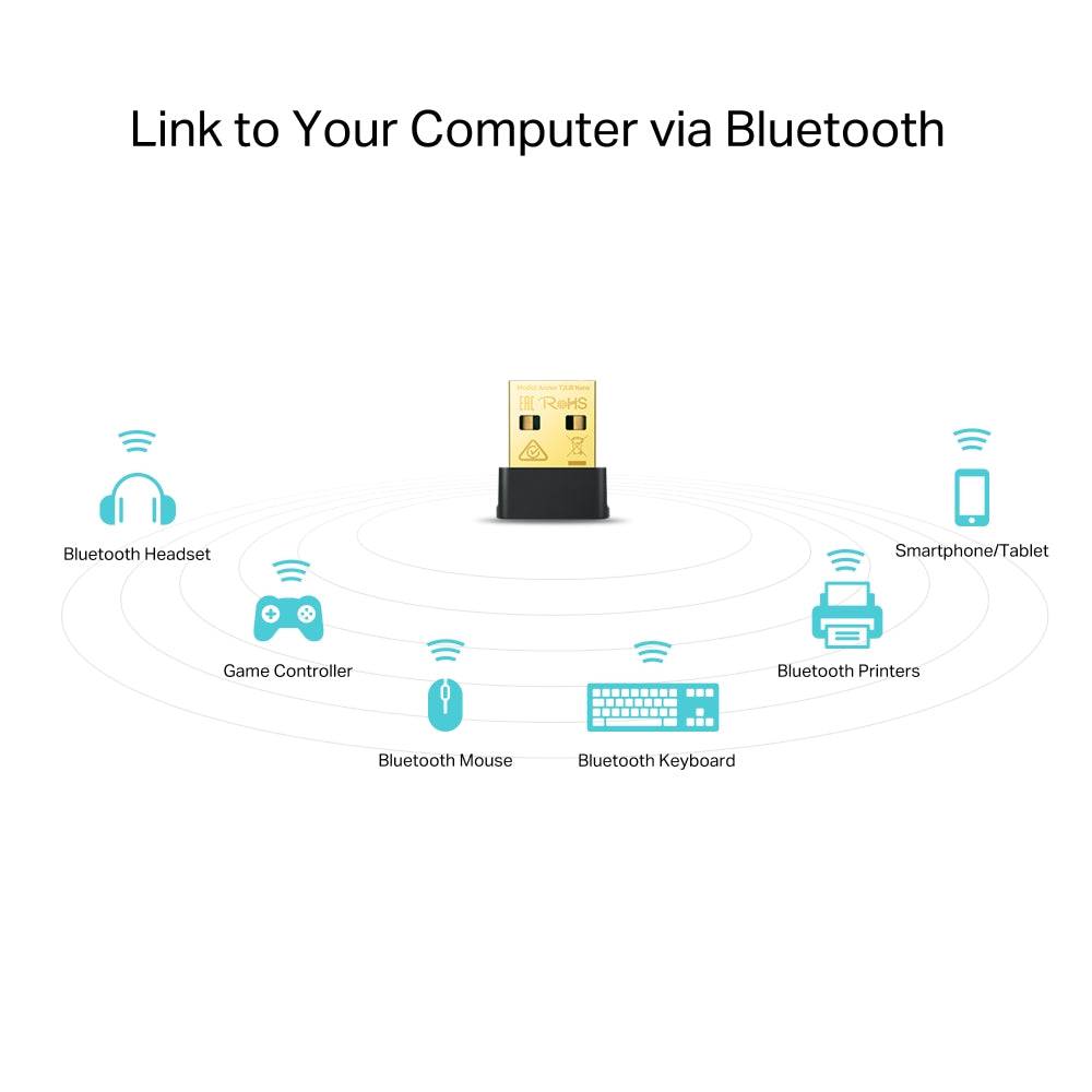 Tp-Link Archer T2UB NANO Adaptador Usb Wifi Bluetooth AC600 2.4-5GHZ