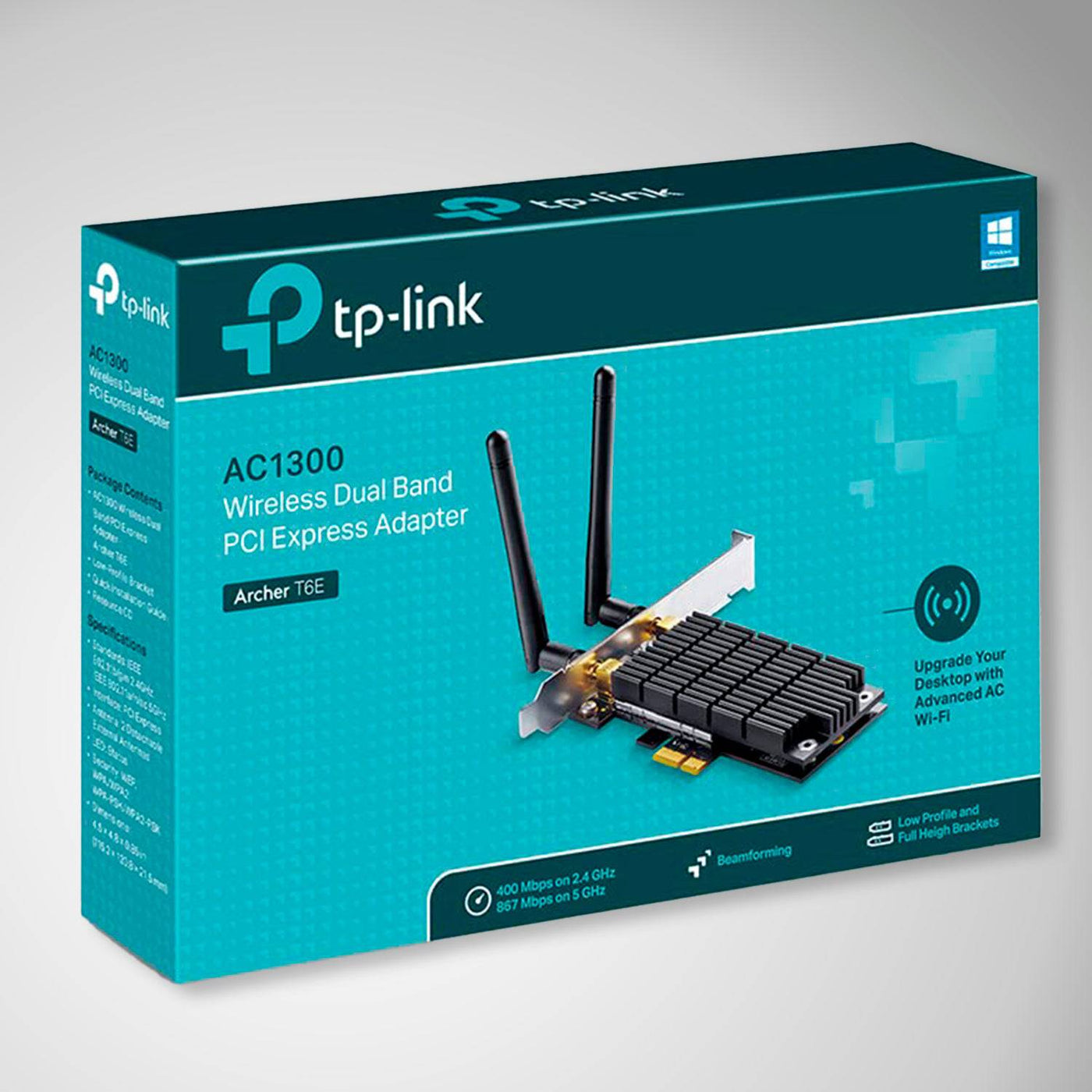 Tp-link Archer T4E AC1200 WI-FI PCI Express Adapter Speed 867 Mb - Achorao