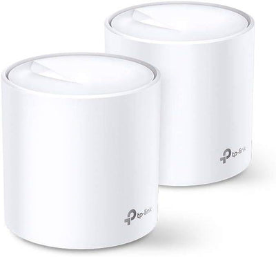 TP-Link Deco X60 (2-Pack) V3.2 - WiFi Mesh AX5400 Mbps, Sistema WiFi 6, Cobertura WiFi