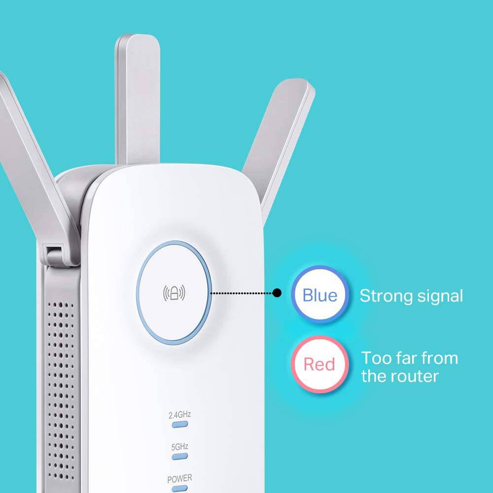 TP Link RE450 Extensor de rango Wi-Fi AC1750