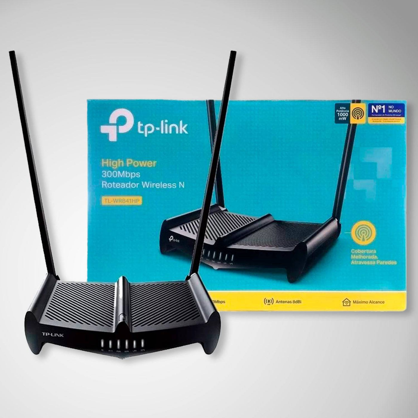 TP Link TL-WR841HP Router de Alta Potencia Rompe Muros