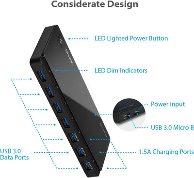 TP Link UH700 Hub de 7 Puertos USB 3.0 hasta 5 Gbps