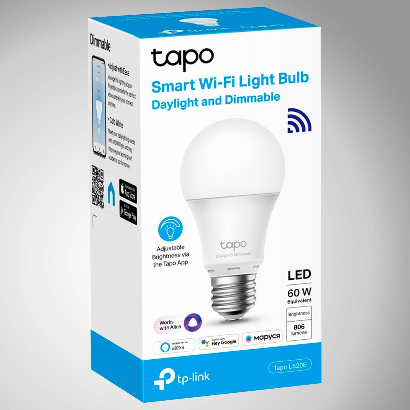 TP Link Tapo L520E Bombilla WiFi luz diurna