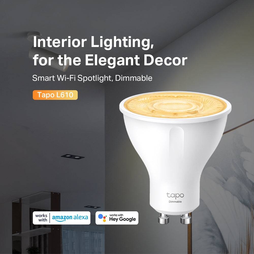 Tp-Link Tapo L610 Smart Wi-fi Spotlight Dimmable SPEC