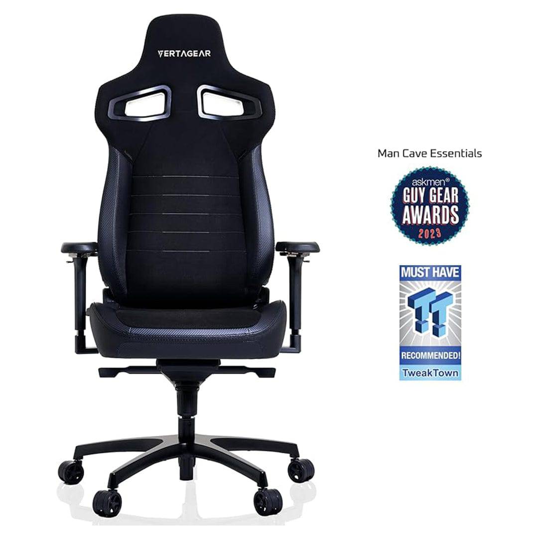 Silla gamer Vertagear PL4800 X-Large Silla ergonómica  para juegos con sistemas de asiento lumbar y VertaAir ContourMax