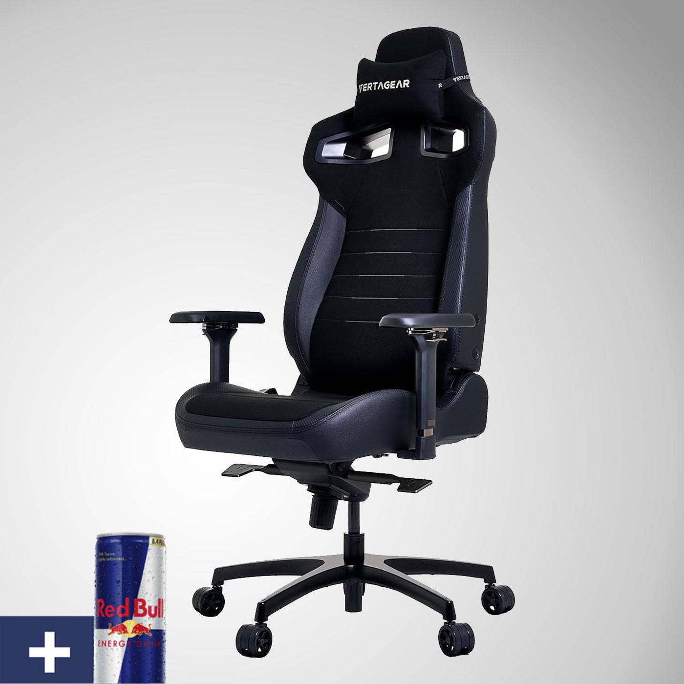 Silla gamer Vertagear PL4800 X-Large Silla ergonómica  para juegos con sistemas de asiento lumbar y VertaAir ContourMax