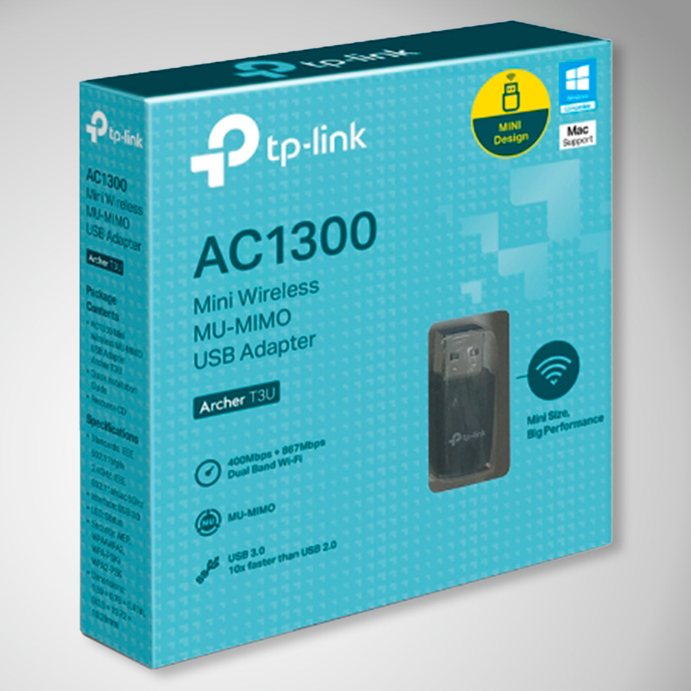 tp-link Archer T3U Mini WI-FI MU-MIMO USB 3.0 Adapter