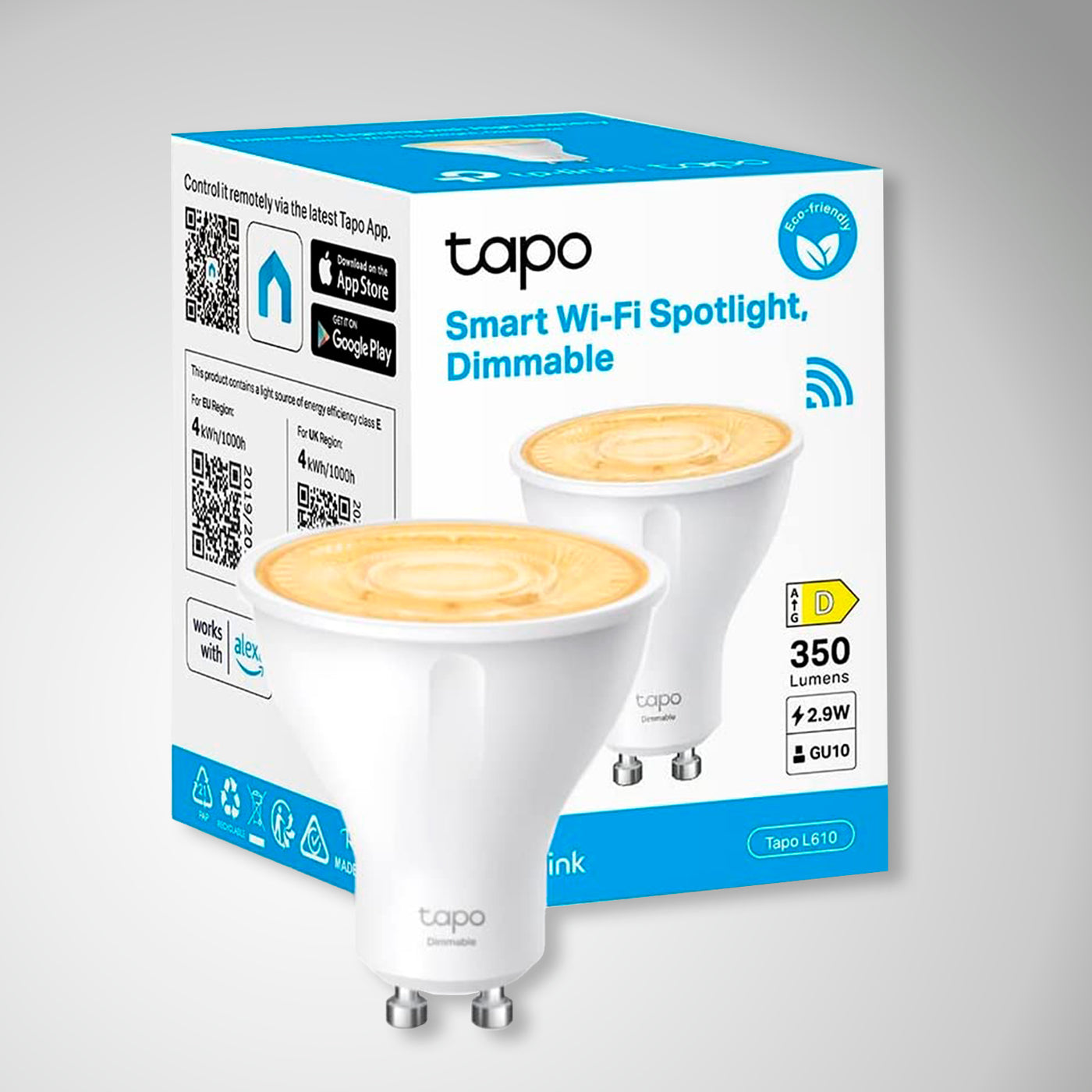 Tp-Link Tapo L610 Smart Wi-fi Spotlight Dimmable SPEC