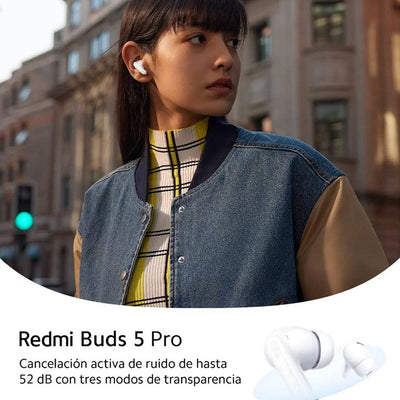 DEMO Audifonos Inalámbricos Redmi Buds 5 Pro Color Blanco