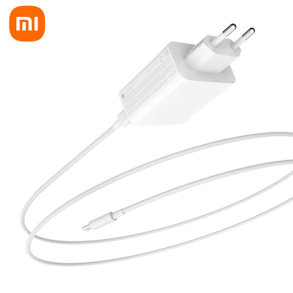 Cargador Xiaomi 67W GaN 2C1A Cargador de Pared para Smartphone USB-A 67W + Cable Tecnología de enfriamiento GaN (nitruro de galio)