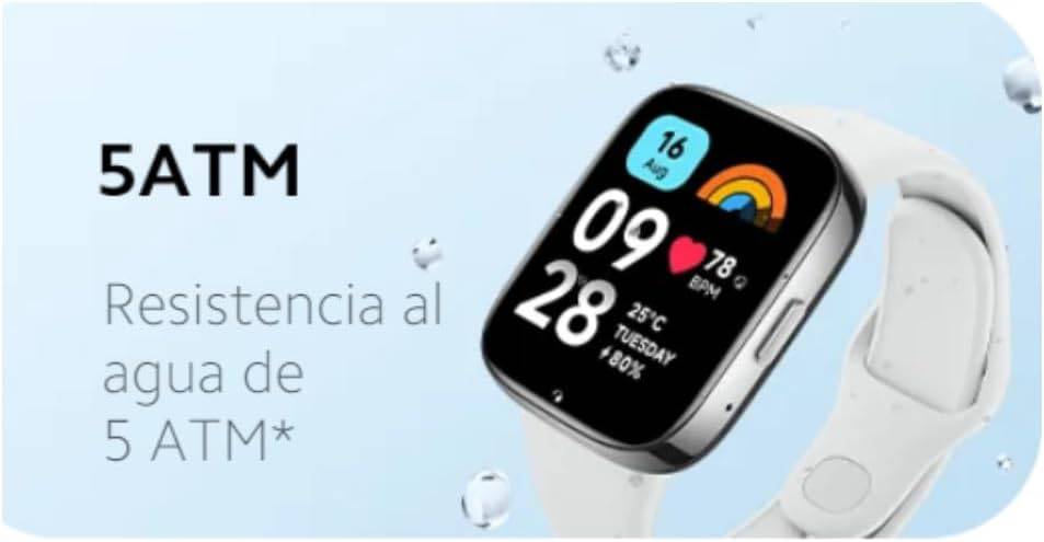 Redmi Watch 3 Active Xiaomi Pantalla LCD de 1,83” 100 Modos Deportivos - Achorao