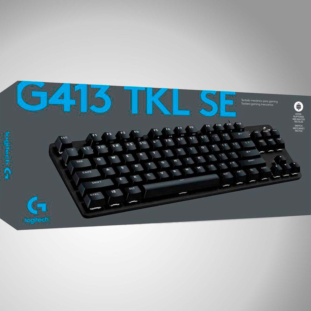 Teclado mecánico G413 TKL SE para gaming